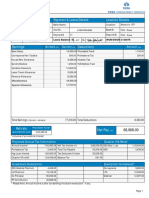 Tata Consultancy Services Payslip