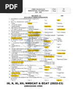 MCQs - English XI