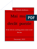 Mai Mult Decât Poezie - 60 de Zile de Coaching-Ediția-I