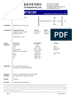 Miconium Btac80: Quaternary Ammonium Salt