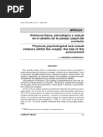 Indice de Violencia en La Pareja de Caceres