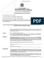 Pje 0004481-77.2019.4.01.3200 Citação Jonathan Queiroz Da Silva