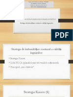 Strategii de Îmbunătățire Continuă A Calității Îngrijirilor: Modulul