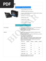 Biostar B350GT3 Spec