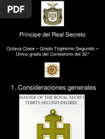 Grado 32 Príncipe Del Real Secreto