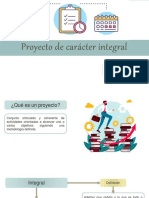 Proyecto de Carácter Integral