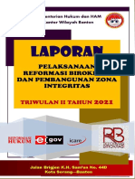 Laporan Pelaksanaan RBI Triwulan II Kanwil