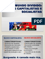 2022 - O Mundo Dividido - Países Capitalistas e Socialistas