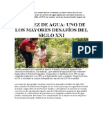 Escasez de Agua en Cajamarca