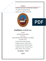 2° Trabajo Grupal - Empresa Laive S.A. Oficial