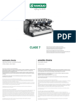 Rancilio Classe 7 Usb User Manual - Pt.es