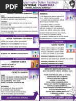 Esquema Del Pueblo Misa de Domingo - Cuaresma (Primer y Segundo Domingo)