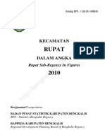 Kecamatan Rupat Dalam Angka 2010