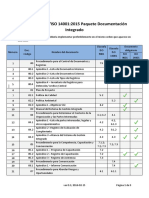 ISO 14001 Paquete Documentacion Integrado - 14001-ES