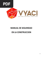 Manual de Seguridad en La Construccion Oficio