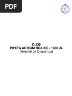 D-239 Pipeta Automatica 200 - 1000 Ul (Oxapampa)