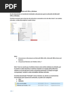 Proceso de Activacion Windows y Office