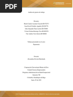 Analisis de Puesto de Trabajo. TRABAJO FINAL