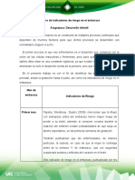 Act. 1.3 - Hernánde - Vásquez - Cuadro de Indicadores de Riesgo en El Embarazo