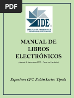 Manual de Libros Electronicos 2021