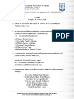 Agenda Traspaso de Poderes 2022