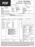 Estimate No. GSE22-01100: Spirited Auto Cars (I) LTD