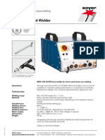 BMK-12W Stud Welder: Product Information Short-Cycle Drawn Arc Stud Welding