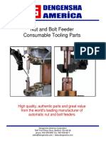 Nut and Bolt Feeder Consumable Tooling Parts