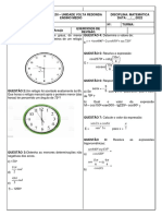 Correção Dos Exercícios de Revisão