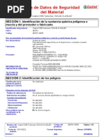 MSDS Aceite Castrol CRB Turbomax 15W-40