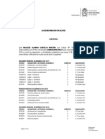 Segundo Periodo Académico de 2017: Código Asignatura O Actividad Académica Créditos Calificación