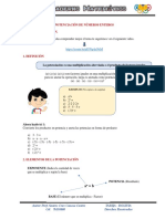 1ro Contenido 05 Potenciación de Números Enteros