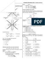 Analytic Geometry 3