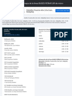 Buses Peñaflor: Horario y Mapa de La Línea BUSES PEÑAFLOR de Micro