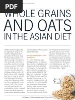 Brochure - Whole Grains and Oats in The Asian Diet