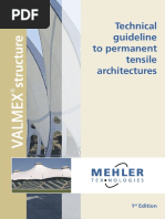 Guideline To Tensile Architecture PVC-PES