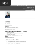 CV Juan Carlos Alfaro Reales