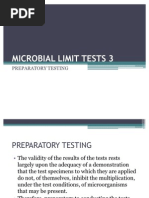 Microbial Limit Tests 3