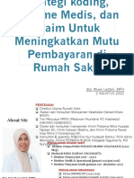 Strategi Koding, Resume Medis, Dan Klaim Untuk Meningkatkan Mutu Pembayaran Di Rumah Sakit