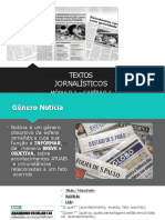 Textos Jornalísticos: Módulo 1 - Capítulo 1