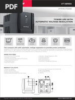 Tower Ups With Automatic Voltage Regulation: Ut Series