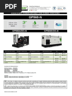 GP560A/DO-N GP560S/DO-N: Scheda Tecnica / Technical Data Sheet / Fiche Tecnique / Ficha Tecnica