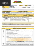 Sesion de Exposicion Oral