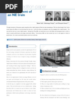 Special Edition Paper: Development of An NE Train