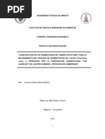 Construcción de Un Fermentador de Tambor Rotatorio para Fermentar Cacao en Baba