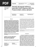 Evaluacion Del Lenguaje Mediante La Bate