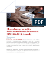 Jurisprudencia Penal - Peculado Doloso 2