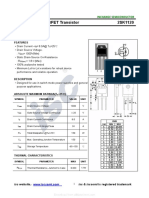 Isc N-Channel MOSFET Transistor 2SK1120: Features