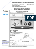 Model#WTW8500BW0 - Training+Pointer+-+W10470122+-+Rev+B+ (Replacement+Bearing+Procedure)