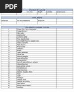 Cuadro de Actividades